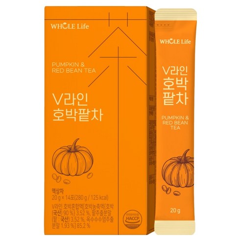 홀라이프 V라인 호박팥차, 20g, 1개, 14개입