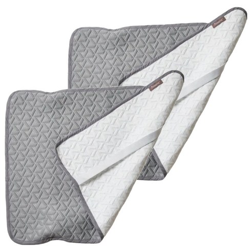 포세뜨 국내생산 쿨터치 고밀도 냉감 베개 커버 2P세트 580GSM