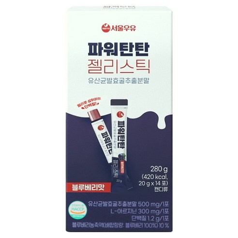서울우유 파워탄탄 젤리스틱 14p