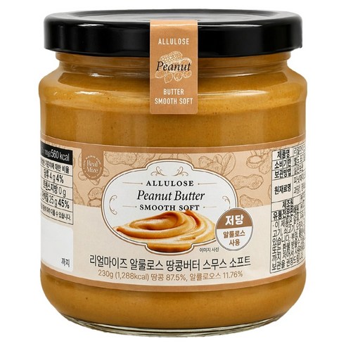 리얼마이즈 알룰로스 땅콩버터 스무스 소프트
