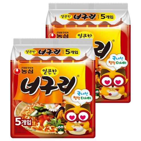 너구리 얼큰한맛 120g