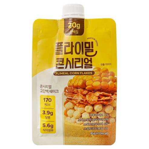 플라이밀 단백질 쉐이크 파우치 콘시리얼 7p