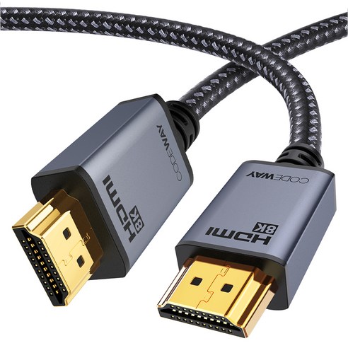 코드웨이 UHD 8K HDMI 2.1ver 모니터케이블, 1개, 3m