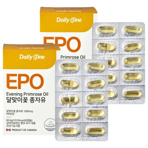 데일리원 달맞이꽃 종자유 감마리놀렌산