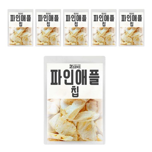 조은약초 동결건조 파인애플 칩, 150g, 6개