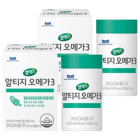셀렉스 알티지 오메가3 24g
