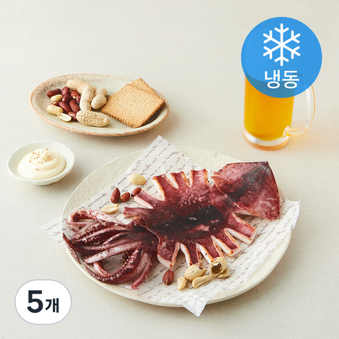 [로켓프레시] 오바다 국내산 손질 오징어 (냉동)
