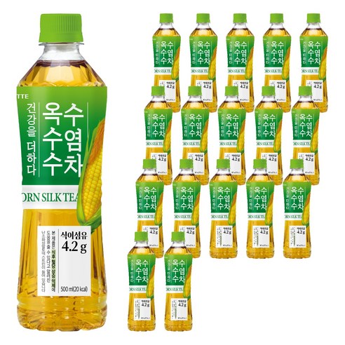 롯데칠성음료 더하다 옥수수수염차 PLUS