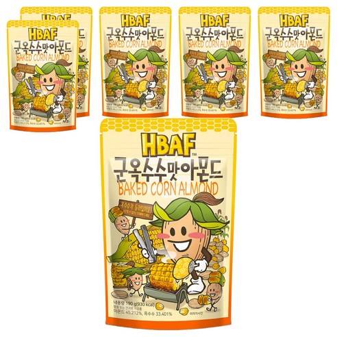 바프 군옥수수맛 아몬드
