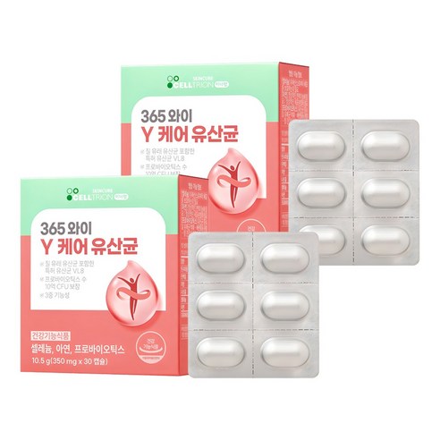 이너랩 365 와이케어 유산균, 30정, 2개