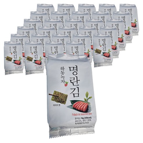 하동녹차 명란김