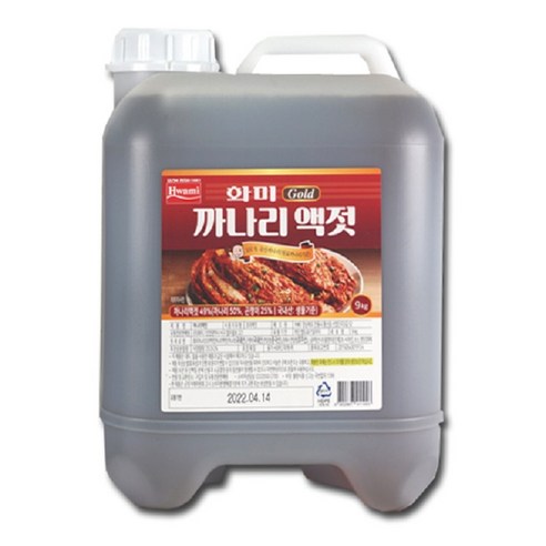 화미 까나리액젓, 9kg, 1개