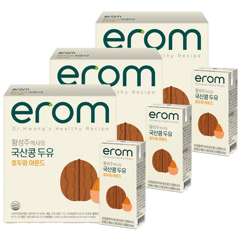 이롬 황성주 박사의 국산콩 두유 호두 아몬드