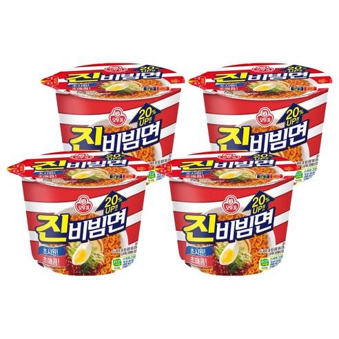 오뚜기 진비빔면 134g