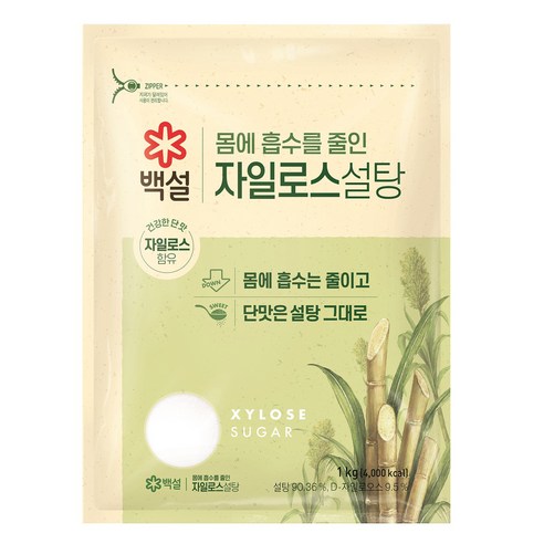 백설 자일로스 설탕, 1kg, 1개