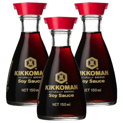 기꼬만 간장 테이블용, 150ml, 3개