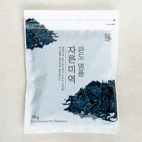 찬물에 불려 오이냉국 양을 넉넉하게 늘리기 좋은 자른미역으로, 한 그릇 식감을 보강합니다. - 1