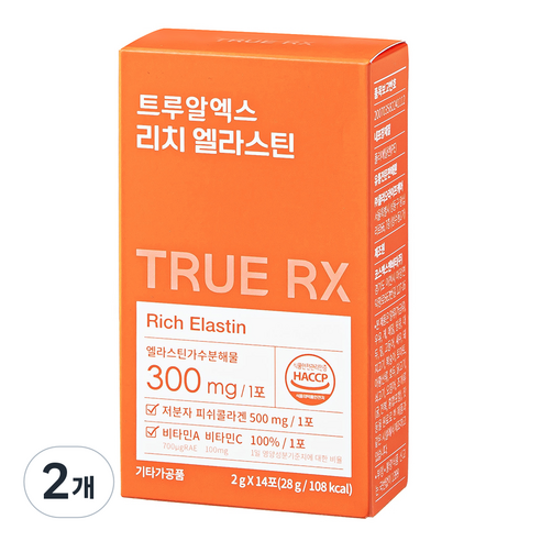 트루알엑스 먹는 리치 엘라스틴 콜라겐 14p