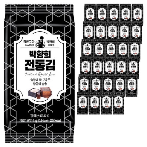 김연구가박향희 전통김, 4g, 60개