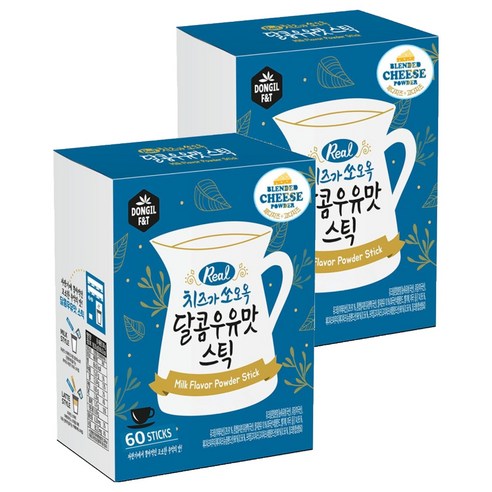 동일에프앤티 치즈가 쏘오옥 달콤우유맛 스틱