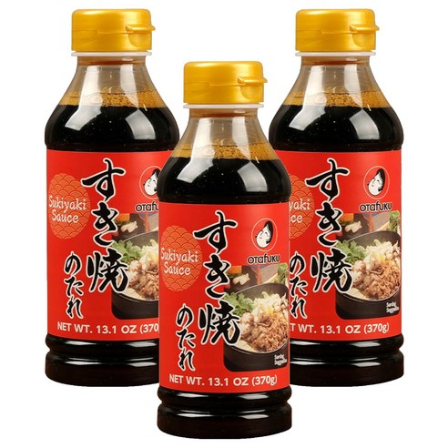 오타후쿠 스키야키 타레 소스, 370g, 3개