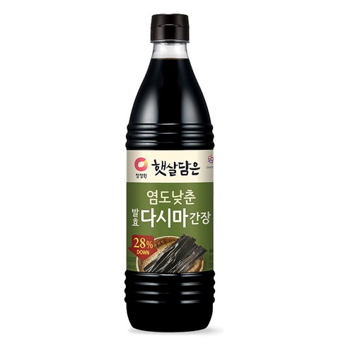 햇살담은 염도낮춘 발효 다시마 간장