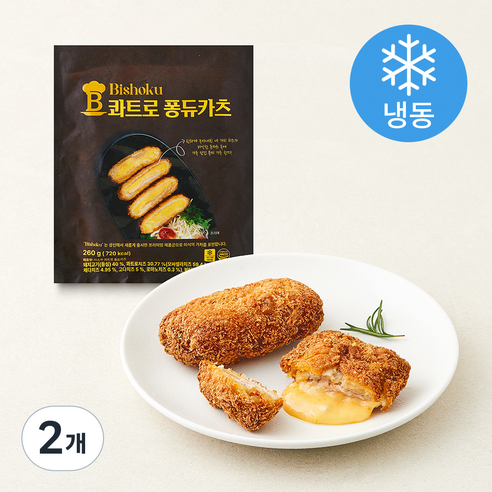 [로켓프레시] 상신종합식품 비쇼쿠 콰트로 퐁듀카츠 (냉동)