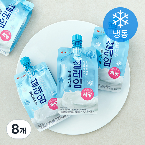 [로켓프레시] 롯데웰푸드 설레임 밀크쉐이크 저당 (냉동)