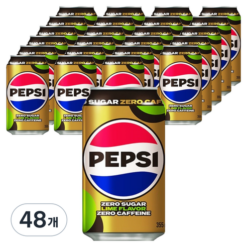 펩시 제로 슈거 라임향 제로 카페인