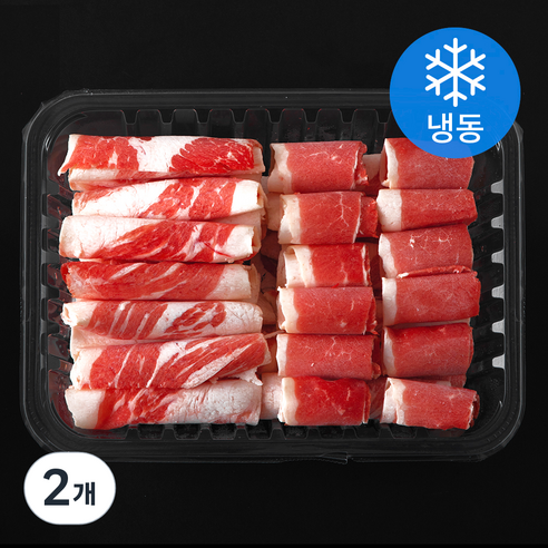 [로켓프레시] 호주산 우차돌양지 돌돌말이 (냉동), 2개, 500g