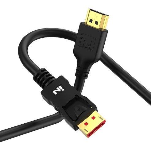 인네트워크 4K UHD 60Hz 지원 DP to HDMI 모니터 영상 변환 케이블 IN-DH60