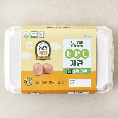 [로켓프레시] 농협 EPC 무항생제 인증 1등급 특란 900g