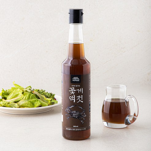 [로켓프레시] 식도락상점 꽃게액젓, 500ml, 1개