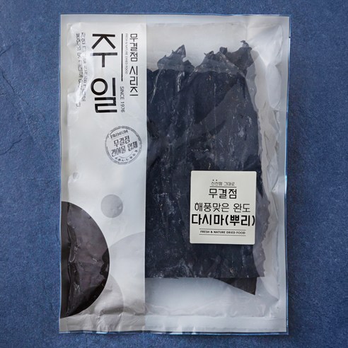 [로켓프레시] 주일 무결점 해풍맞은 완도 다시마 뿌리, 1개, 150g