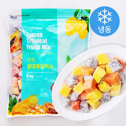 [로켓프레시] 맥그로우앤마리 베트남산 열대과일믹스 (냉동), 1kg, 1개