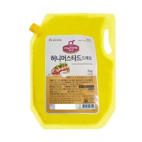 쉐프원 허니머스타드 드레싱