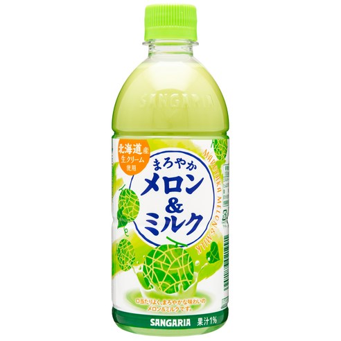 산가리아 마로야카 음료 멜론 앤 밀크맛