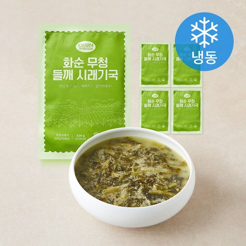 [로켓프레시] 참도깨비 들깨시래기국 (냉동)