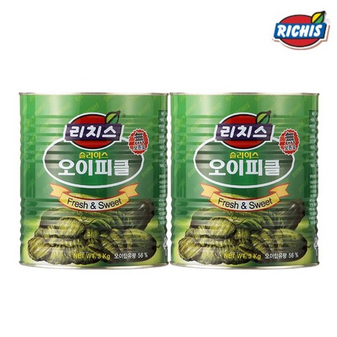 리치스 슬라이스 오이피클