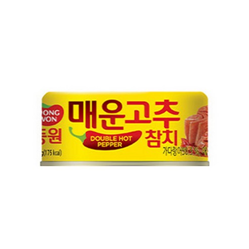 동원참치 매운 고추참치 통조림, 10개, 135g