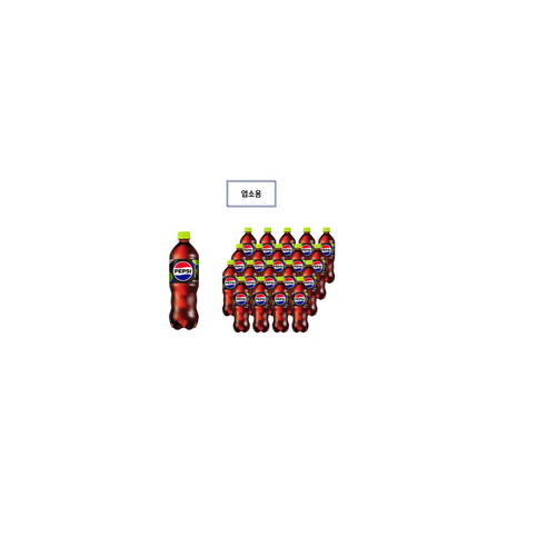 롯데 펩시 제로슈거 라임 500ml x 20개 업소용 음료