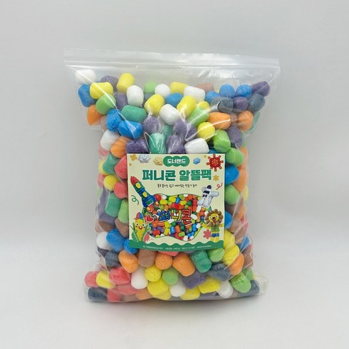 도너랜드 퍼니콘 리필 500알 알뜰팩 혼합, 3개, 혼합