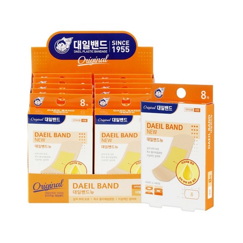 대일밴드 뉴대형밴드 8매 10세트, 8개입, 10개
