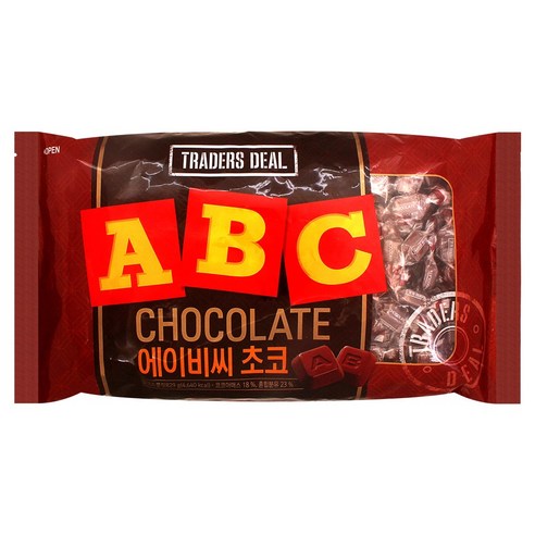 롯데웰푸드 ABC 초콜릿