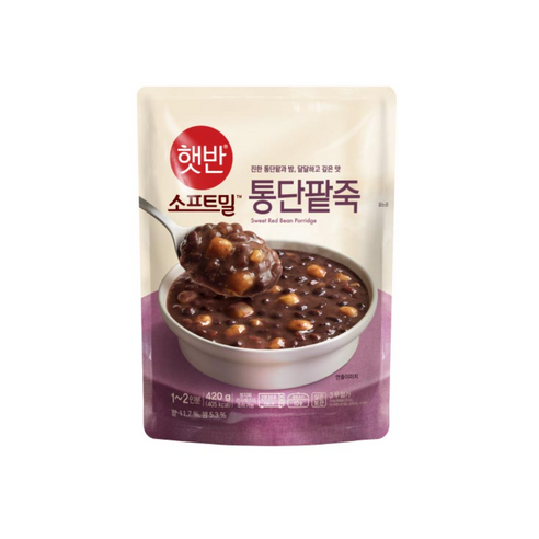 비비고 동지팥죽, 420g, 3개