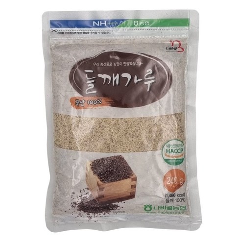 [농협] 함평 나비골농협 국산 들깨가루, 240g, 1개