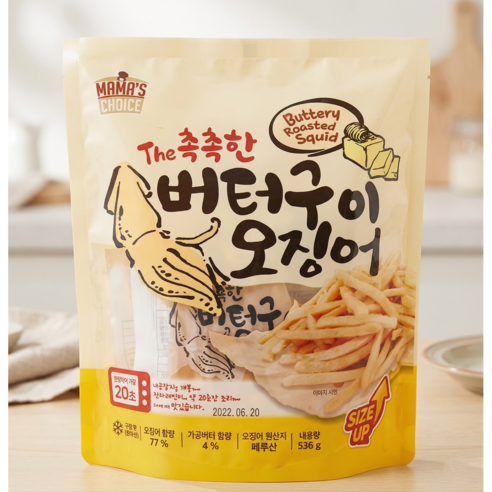 마마스초이스 촉촉한 즉석 버터구이 오징어