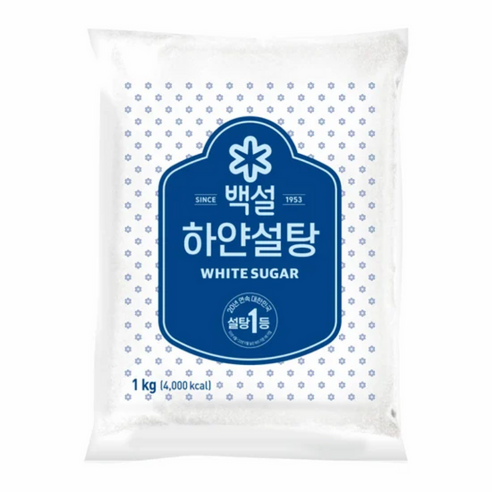 CJ 백설 하얀설탕 1kg, 1kg, 1개