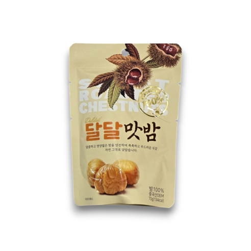 달달맛밤, 1개, 70g