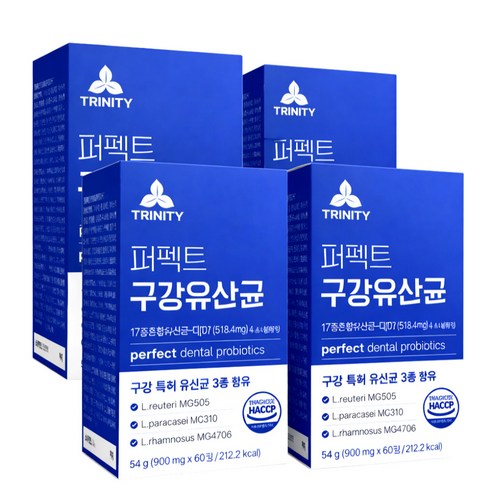 [판매1위] 구강유산균M18 식약청인증 닥터파이토 / 퍼펙트 구강 유산균